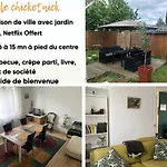 Chicethnik! Maison De Ville, 3 Chambres, 6 Places.